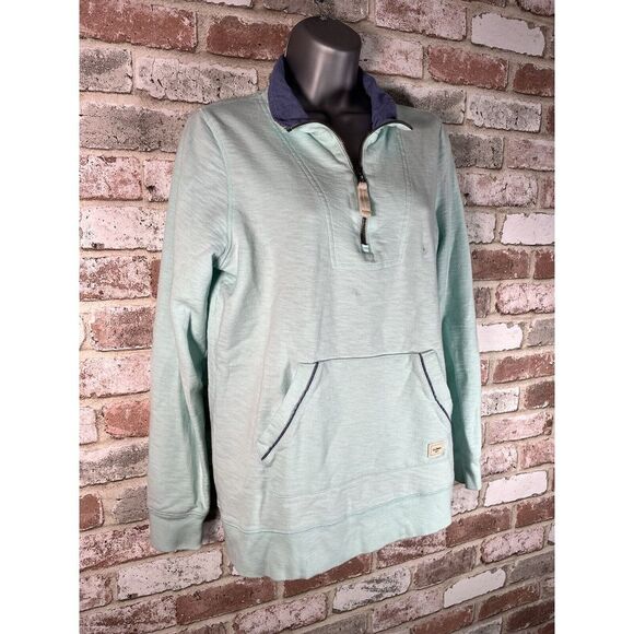 LL Bean Zip Up Sweater Men's Sz Small 100% Cotton - Picture 3 of 10